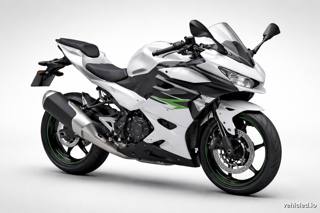 Kawasaki Ninja 400 in Pearl White