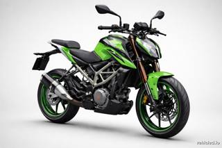 KTM 390 Duke in Green