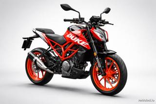 KTM 390 Duke in Red