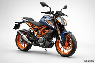 KTM 390 Duke in Atlantic Blue