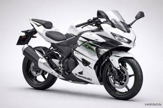 Kawasaki Ninja 400 in Pearl Blizzard White