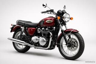 Triumph Bonneville in Cordovan Red