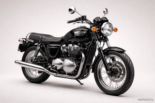 Triumph Bonneville in Jet Black