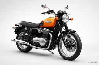 Triumph Bonneville in Orange