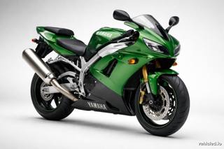 Yamaha YZF-R1 in Green