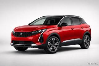 Peugeot 3008 in Elixir Red