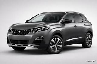 Peugeot 3008 in Artense Grey