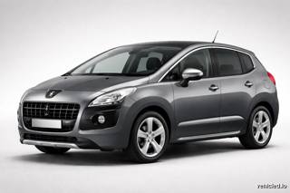 Peugeot 3008 in Artense Grey