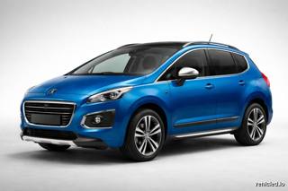 Peugeot 3008 in Vertigo Blue