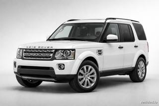 Land Rover Discovery in Fuji White