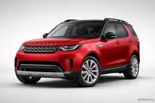 Land Rover Discovery in Rutland Red