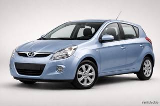 Hyundai i20 in Ice Blue
