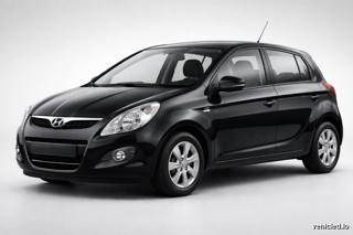 Hyundai i20 in Phantom Black